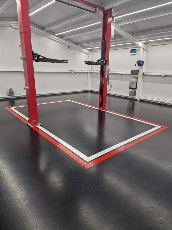 Garage floor