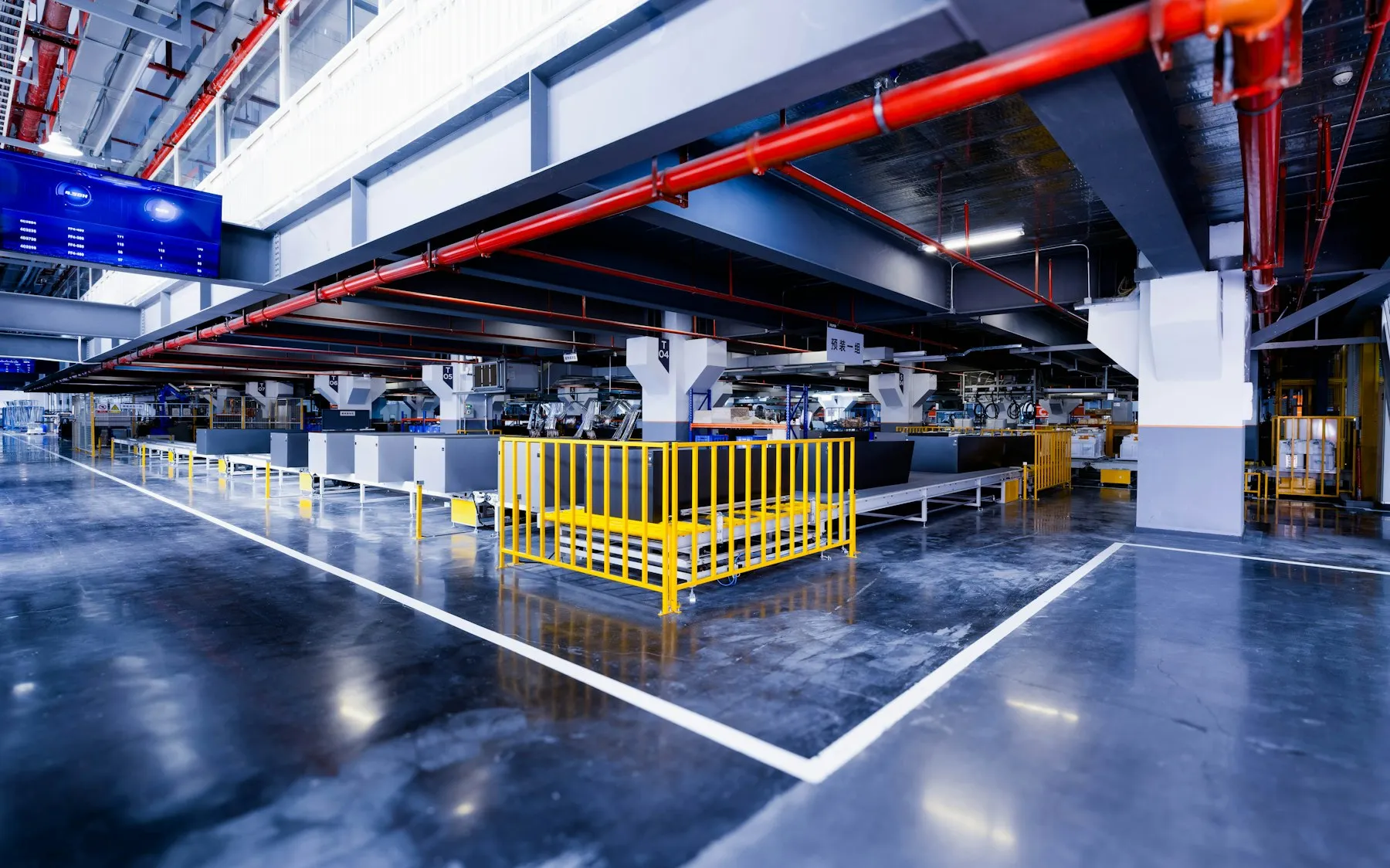 Industrial epoxy floor